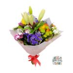 Ramo Primaveral + Lirio + Flores de Temporada