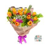 Ramo 15 Tulipanes + Margaritas