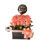 Box Cuadrado 16 Rosas