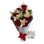 Ramo 10 Rosas + 7 Lirios