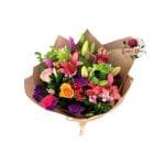 Ramo Primaveral 4 Rosas + Lirios
