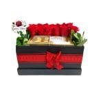 Box 12 Rosas + Bombones Ferrero