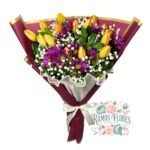 Ramo 15 Tulipanes + Margaritas