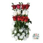 Arreglo De 12 Rosas + Ilusión + Maule