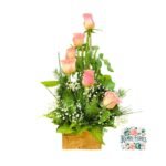 Arreglo 6 Rosas