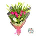 Ramo 6 Rosas + 6 Lirios