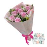 Ramo 10 Rosas Rosadas