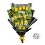Ramo 12 Rosas Amarillas