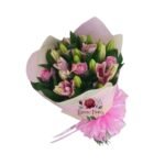 Ramo 6 Rosas + 6 Lirios