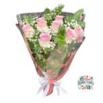 Ramo 8 Rosas Rosadas