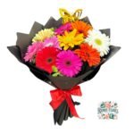 Ramo Primaveral 10 Gerberas Mix De Colores