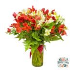 Florero de Astromelias 30 Varas