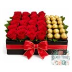 Box 20 Rosas + Bombones
