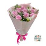 Ramo 8 Rosas Rosadas