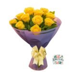 Ramo 12 Rosas Amarillas