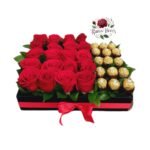 Box 20 Rosas + Bombones