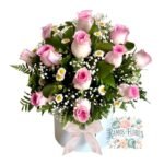 Box Cilindro 18 Rosas