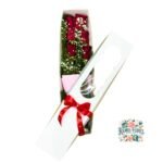 Caja 6 Rosas Rojas