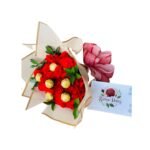 Ramo 18 Rosas + Bombones