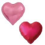 Globo Metalizado Corazón 45cm