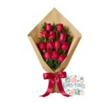 Ramo 12 Rosas Rojas