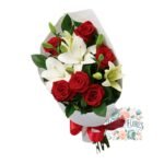 Ramo 6 Rosas + Lirios