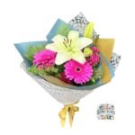 Ramo Primaveral de Gerberas + Lirio