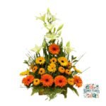 Arreglo Lirios y Gerberas