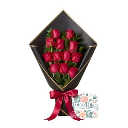 Ramo 12 Rosas Rojas