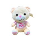 Oso Camiseta Rosada Only You 20cm