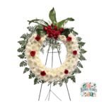 Corona Fúnebre 32 Rosas