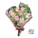 Ramo 8 Rosas Rosadas