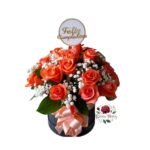 Box Cilindro 18 Rosas