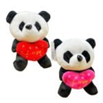 Panda Corazón 17cm